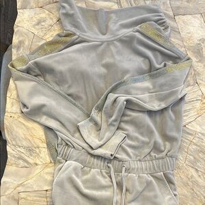 Juicy Couture 25th anniversary limited edition 1 piece romper. Size small